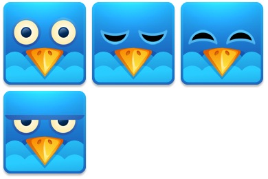 Twitter Square Icons