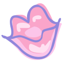 Mouth-lips-kiss icon