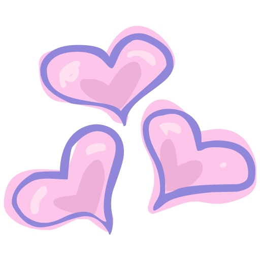 Hearts love icon