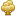 Tree yellow icon
