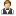User-waiter icon
