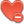 Heart-delete icon