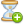Hourglass-add icon