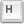 Key h icon