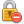 Lock-delete icon