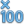Multiplied-by-100 icon