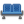 Terminal seats blue icon