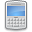 Blackberry white icon