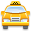 Car taxi icon
