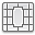 Card chip silver icon