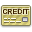 Card credit icon