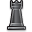 Chess tower icon
