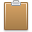 Clipboard empty icon