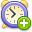 Clock add icon