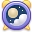 Clock moon phase icon