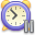 Clock pause icon