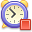 Clock stop icon