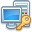 Computer key icon