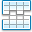 Consolidate worksheets icon