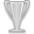 Cup silver icon