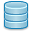 Database blue icon
