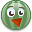 Emotion watermelon icon