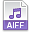 File extension aiff icon