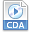 File extension cda icon