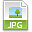 File extension jpg icon