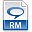 File extension rm icon