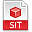 File extension sit icon