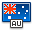 Flag australia icon