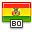 Flag bolivia icon