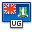 Flag british virgin islands icon