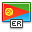 Flag eritrea icon