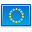 Flag european union icon