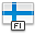 Flag finland icon