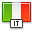 Flag italy icon