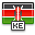 Flag kenya icon