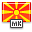 Flag macedonia icon