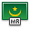 Flag mauretania icon
