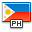 Flag philippines icon