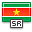 Flag suriname icon