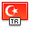 Flag turkey icon