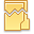 Folder vertical torn icon