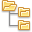 Folders explorer icon