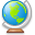 Globe model icon