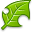 Green wormhole icon