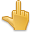 Hand fuck icon