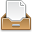 Inbox document icon